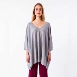 NWOT Kerisma Roslyn Top in Heather Gray O/S